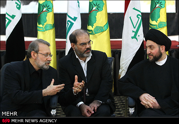 الازمة السورية تتصدر مباحثات لاريجاني مع كبار المسؤولين العراقيين