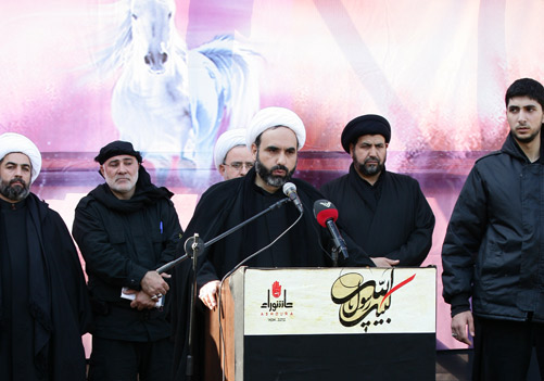 مسيرة عاشورائية لحزب الله في منطقة المتن الشمالي 