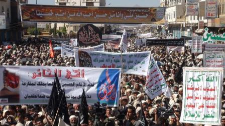 عاشوراء اليمن تحيي انتصار غزة...ومسلحون يقتلون 3 مشاركين في صنعاء