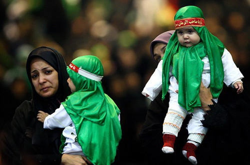 الجمهورية الإسلامية تحيي مراسم الطفل الرضيع 