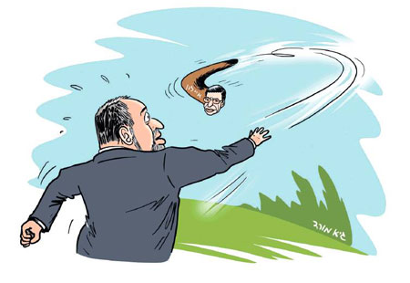 كاريكاتير الصحافة العبرية ليوم الخميس 27 - 12 - 2012