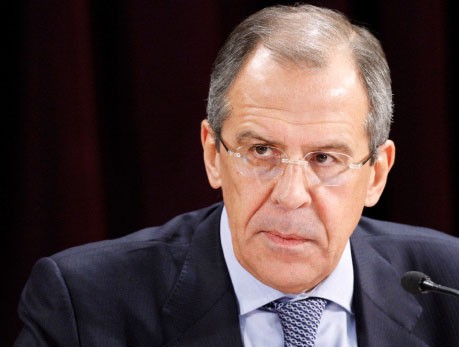 لافروف: الابراهيمي سيزور روسيا والسلطات السورية تتحكم باماكن الاسلحة الكيميائية