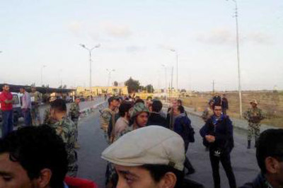 وصول نشطاء دوليين الى غزة