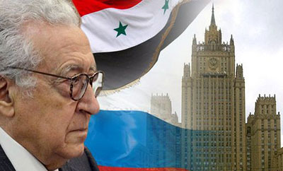 الخارجية الروسية: سنواصل دعم الإبراهيمي لتحقيق تسوية سياسية للأزمة السورية