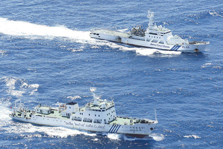 سفن صينية تدخل جزرا تتنازعها مع اليابان 