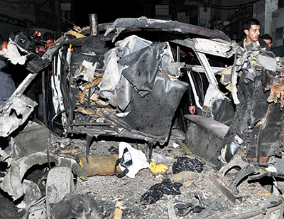  قائد شرطة ريف دمشق لـ"العهد": انفجار "قطنا" ناجم عن تفجير انتحاري نفسه بسيارة مسروقة