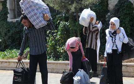 مخطط لتجنيد النازحين في ميليشيات