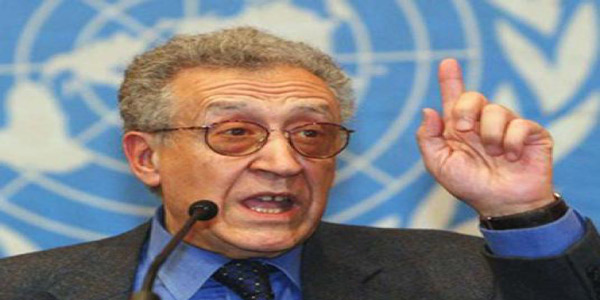 الإبراهيمي : الأسد لا يزال ممسكاً بالسلطة