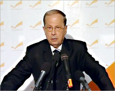 العماد عون : اذا كنا لا نمثل أحد كما يقولون فلماذا يخافون من اقرار قانون اللقاء الارتوذكسي؟
