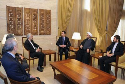 الرئيس الاسد يلتقي جليلي