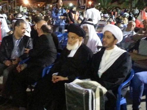 جمعيات المعارضة البحرينية تنظم اعتصاماً حاشداً في باربار