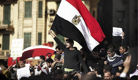 مسيرات تعم مختلف المناطق المصرية