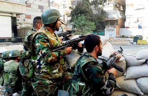 الميليشيات المسلحة تستهدف جرمانا واشتباكات في حمص وحلب