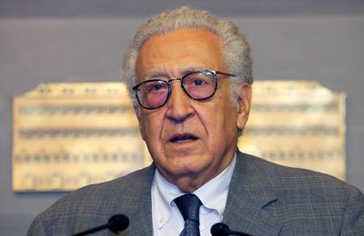 الابراهيمي بعد اجتماع جنيف حول سورية: لا حل عسكرياً