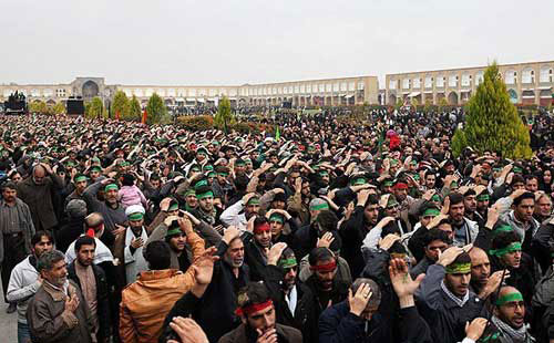  الملايين يحيون ذكرى اربعينية الامام الحسين "ع"" في ايران