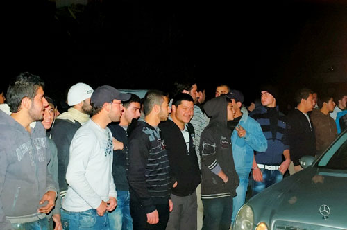 اعتصام في النبطية إحتجاجاً على انقطاع الكهرباء