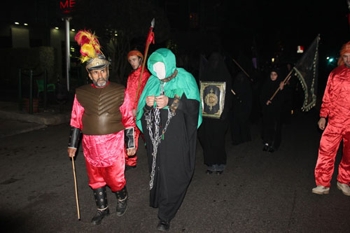 النبطية أحيت ليلة أربعين الامام الحسين (ع) بمسيرة حاشدة