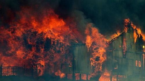 حرائق تلهب جنوب أستراليا 