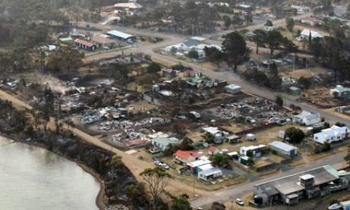 حرائق تلهب جنوب أستراليا 