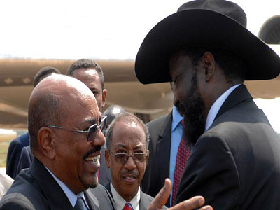 قمة بين الرئيسين البشير وكير في اديس ابابا لتحريك المفاوضات بين البلدين