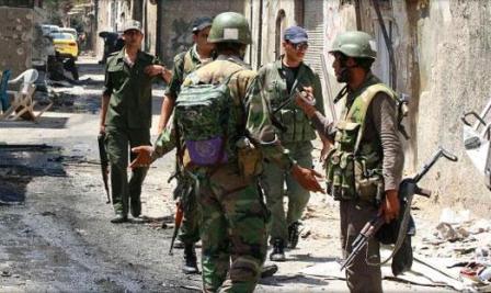 الجيش السوري يواصل تطهيره لريف دمشق وإحباط محاولة اقتحام مطار "منغ" العسكري بحلب