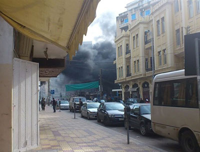 نجاة الوزير فيصل كرامي من محاولة اغتيال