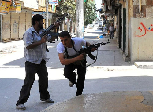 المجموعات المسلحة تستهدف المدنيين في جرمانا بريف دمشق