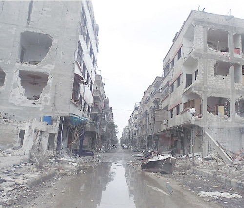 الجيش السوري يتقدم في مناطق دمشق وحلب واشتباكات عنيفة في مناطق حمص