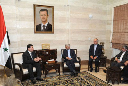 الرئيس الاسد يلتقي جليلي