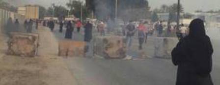 قوات الأمن البحرينية تقمع تظاهرة في العاصمة