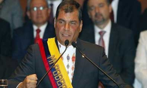 إنتخاب رافاييل كوريا رئيساً لولاية جديدة في الاكوادور