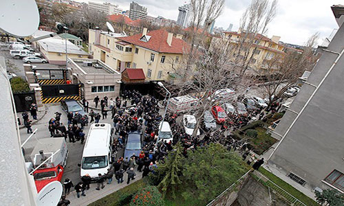 إنفجار أمام السفارة الأميركية في تركيا