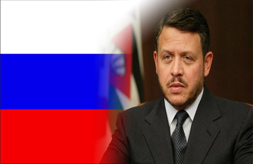 العاهل الاردني يزور روسيا غداً الثلاثاء لبحث الاوضاع في الشرق الاوسط  