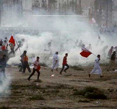 مجلة ايرلندية: قوات النظام تستخدم غازاً محظوراً دولياً

