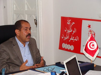 اغتيال زعيم يساري معارض في تونس