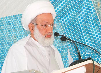 آية الله قاسم: السلطة تدعو للحوار وتحاول جاهدة إفشاله