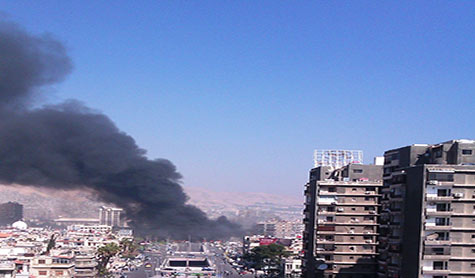 مئات الضحايا والجرحى في انفجار سيارة مفخخة بدمشق