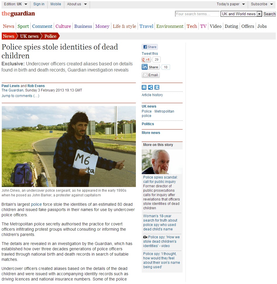 "سكوتلانديارد" تحقق في سرقة هويات أطفال موتى