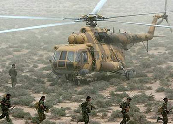 انتهاء مناورات "الرسول الاعظم 8" بهجوم كاسح للدبابات على مواقع العدو الوهمي
