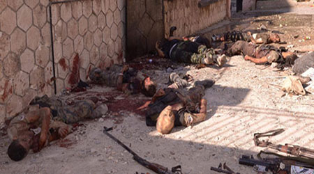 الجيش السوري يقصف معاقل المسلحين ومقتل العشرات منهم في حمص وحلب وريف دمشق
