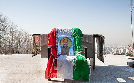 تشييع جثمان الشهيد خوش نويس  في طهران