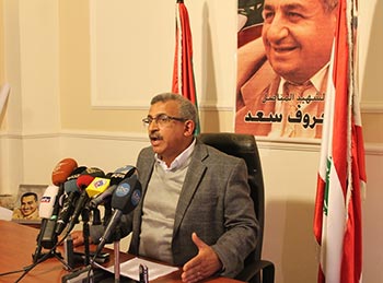 سعد: لن نسمح بتحويل صيدا إلى بؤرة مذهبية منغلقة - فيديو