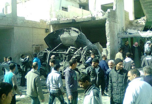 شهداء وجرحى في تفجيرين بريف دمشق