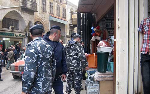 ازالة البسطات والمخالفات في مدينة طرابلس


