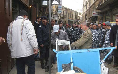 ازالة البسطات والمخالفات في مدينة طرابلس

