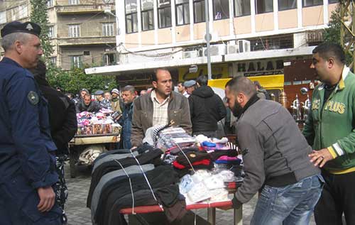 ازالة البسطات والمخالفات في مدينة طرابلس

