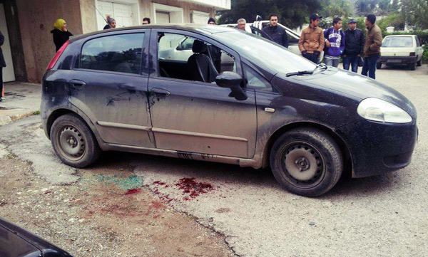 اغتيال زعيم يساري معارض في تونس