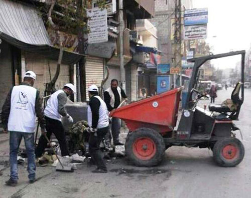 وفد فلسطيني في دمشق لبحث سبل تحييد المخيمات وتقديم المساعدات