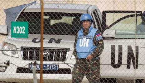 دمشق توجه رسالتين حول احتجاز المسلحين عناصر الأمم المتحدة 