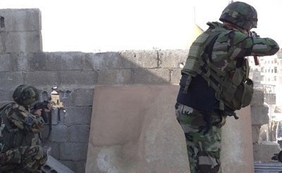 اليوم الثاني من العملية العسكرية في أحياء حمص القديمة